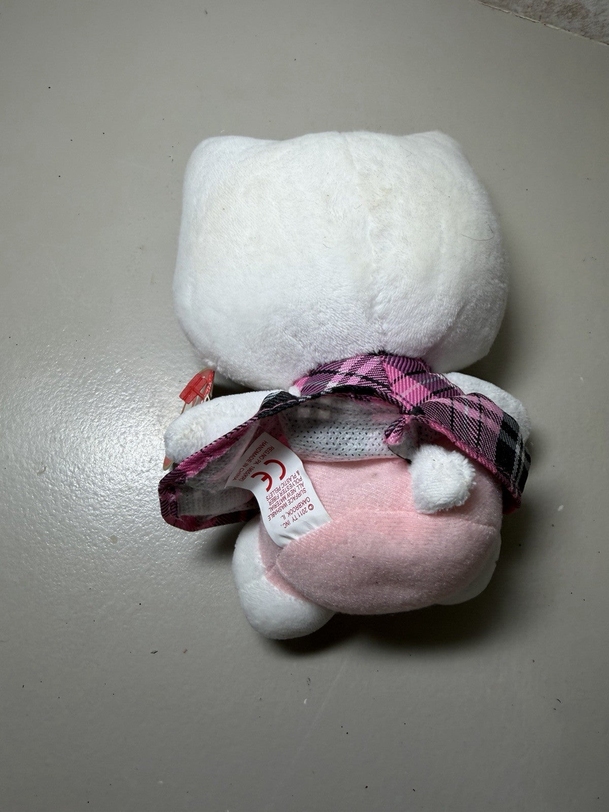 Vintage Hello Kitty Sanrio Plush Lot 3 Pink Flower Thermos Case Character Dolls