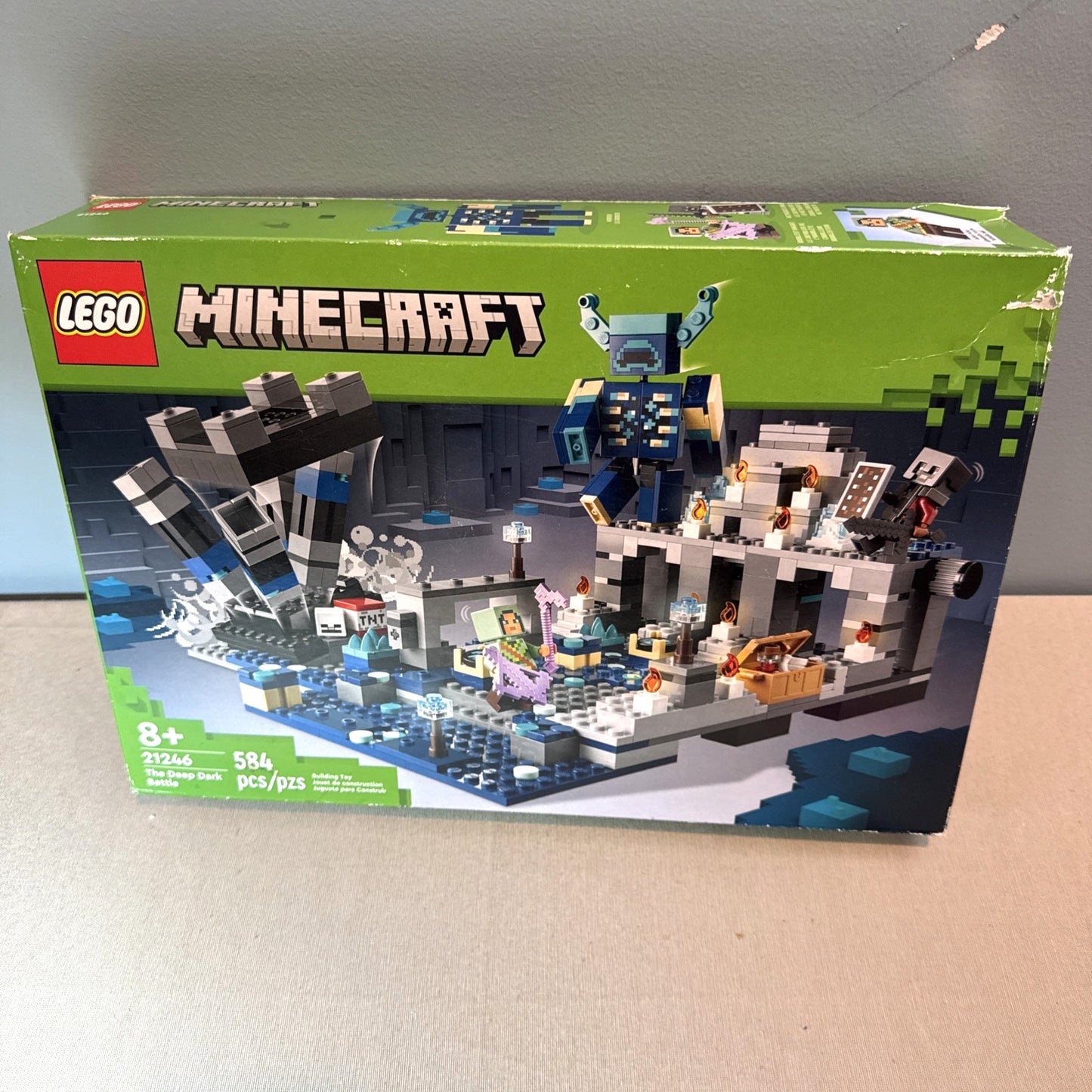 LEGO Minecraft 21246 Deep Dark Battle Box Only Empty Box No Figures No Bricks