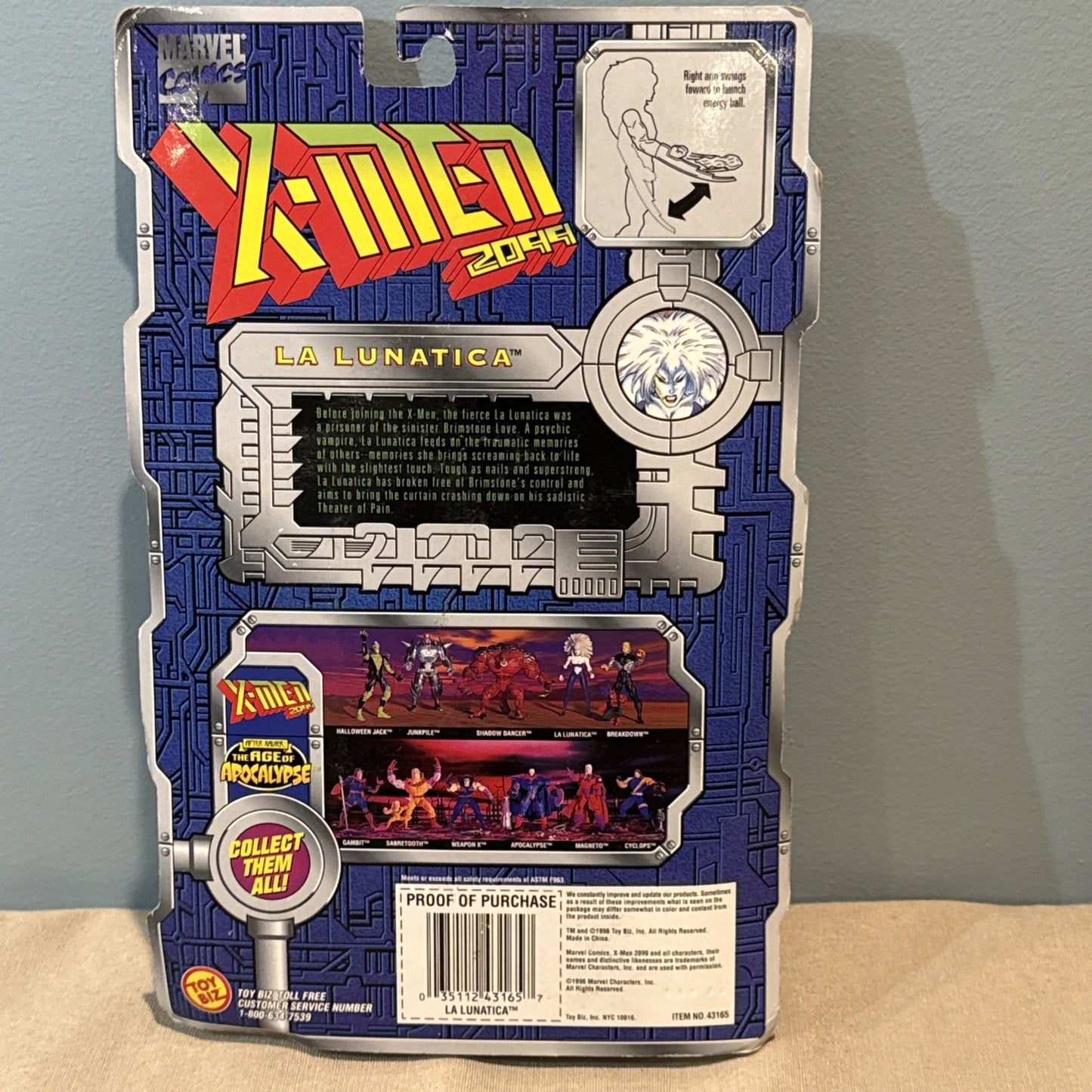Marvel ToyBiz X Men Action Figure Lot 4 Vintage Sealed Collectibles