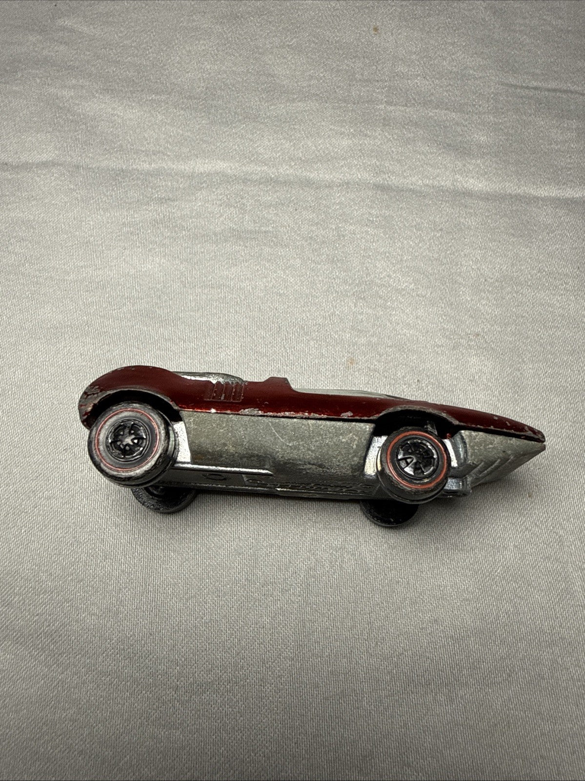 Vintage 1969 Hot Wheels Redline Peeping Bomb Red Hong Kong
