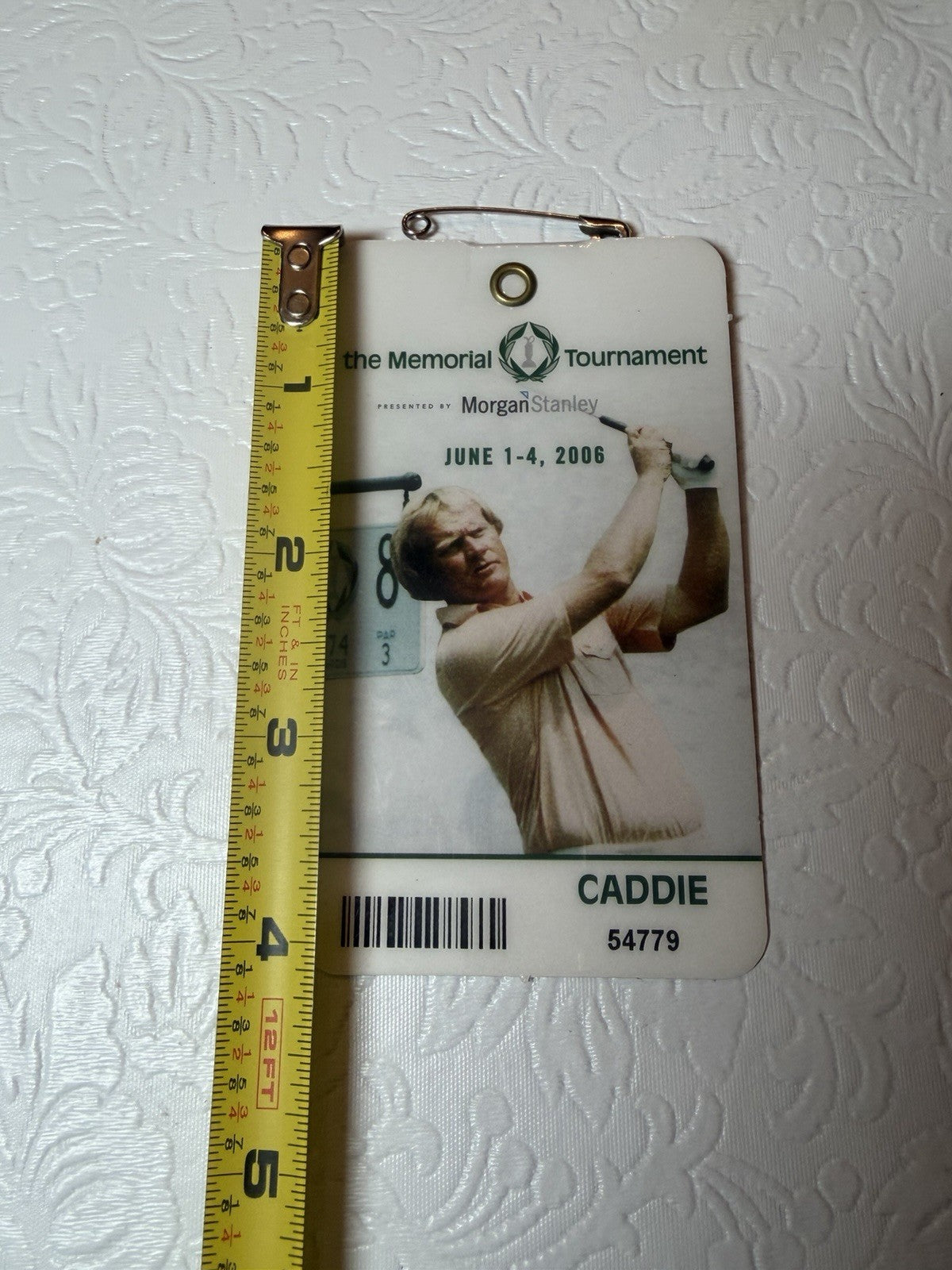 Vintage The Memorial Tournament Golf Badge Lot 2004 2005 Clubhouse 2006 Caddie