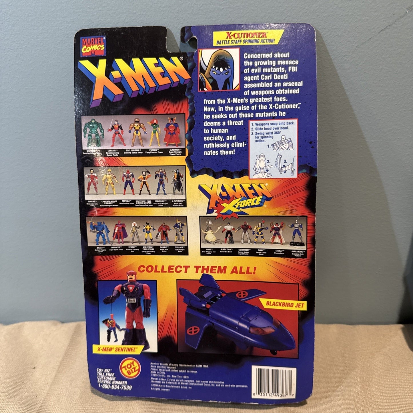 ToyBiz X Men Action Figure Lot 4 Marvel Collectibles Sealed Vintage