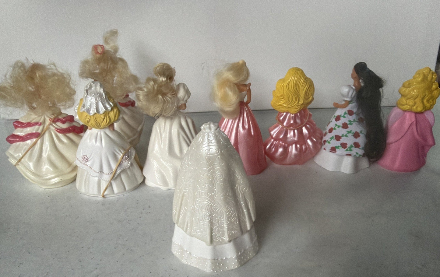 Vintage 1990s McDonald's Barbie Happy Meal Figures Secret Hearts Midge 12pc Lot