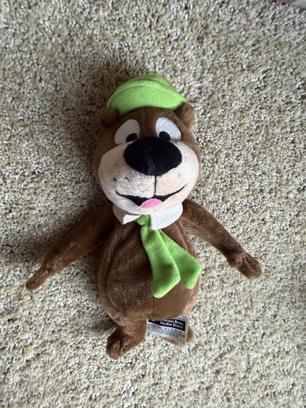 Vintage Hanna Barbera Plush Lot Yogi Bear Huckleberry Hound Ranger