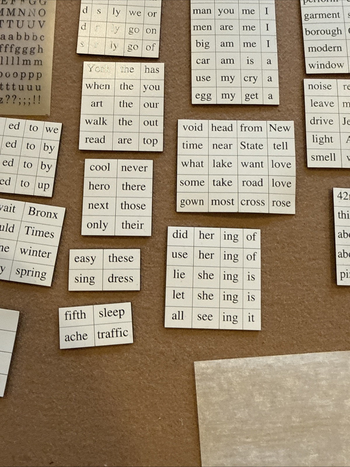 Magnetic Poetry Kit New York City Edition, Near Complete, NYC Theme Word Magnets