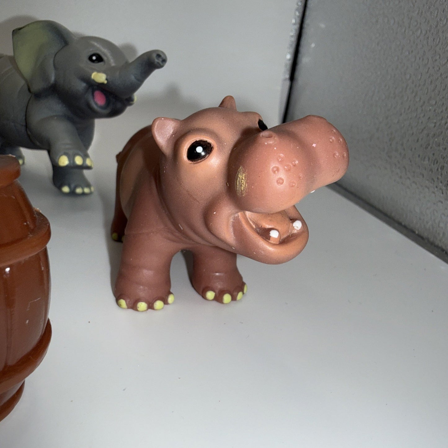 Safari Animals Ranger Figures Lot Wildlife Toy Set Mixed Figures Vinyl Bath Toys