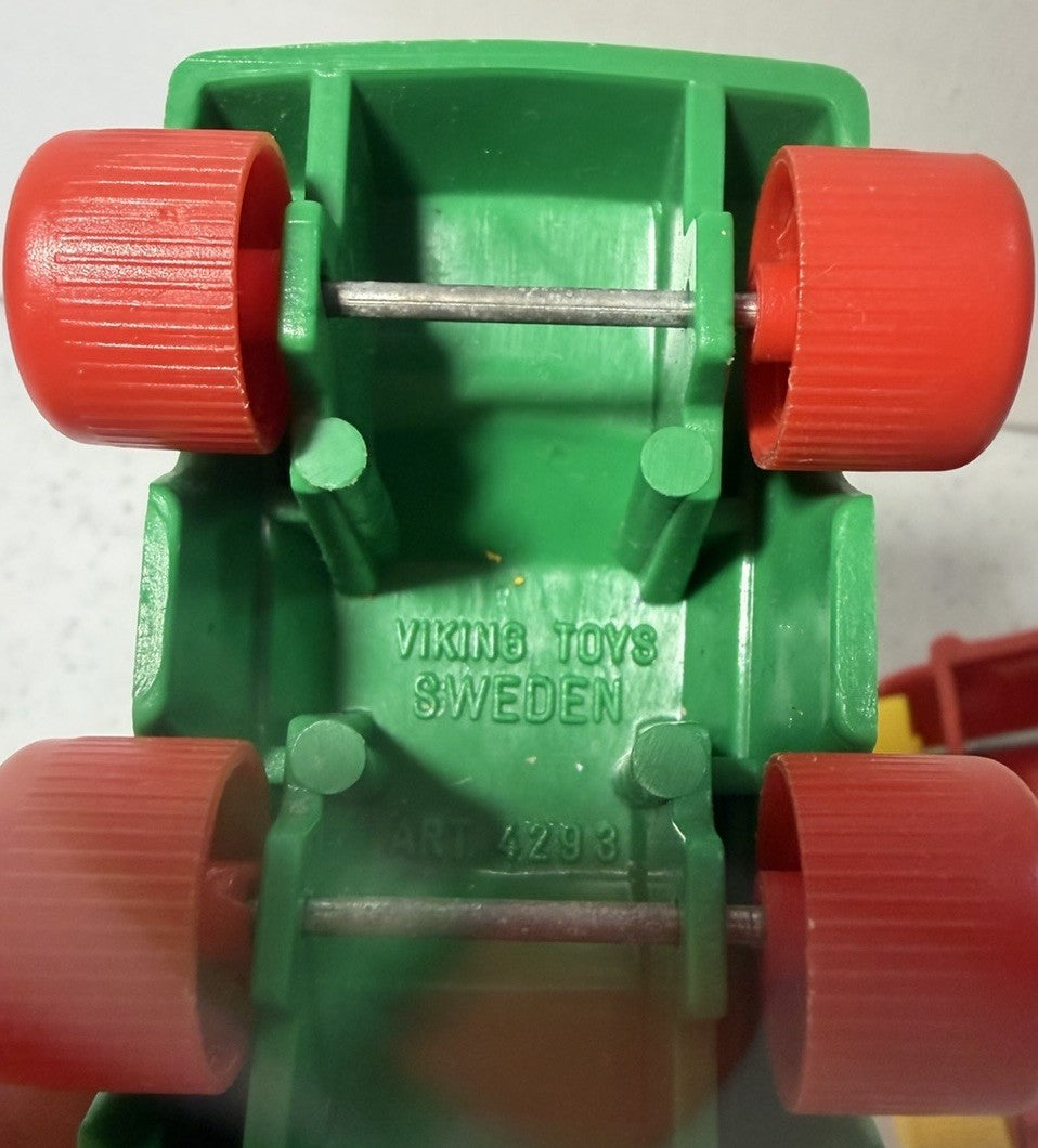Vintage Viking Toys Sweden Disney Cars Mickey Goofy McDonalds Toy Car Lot of 2