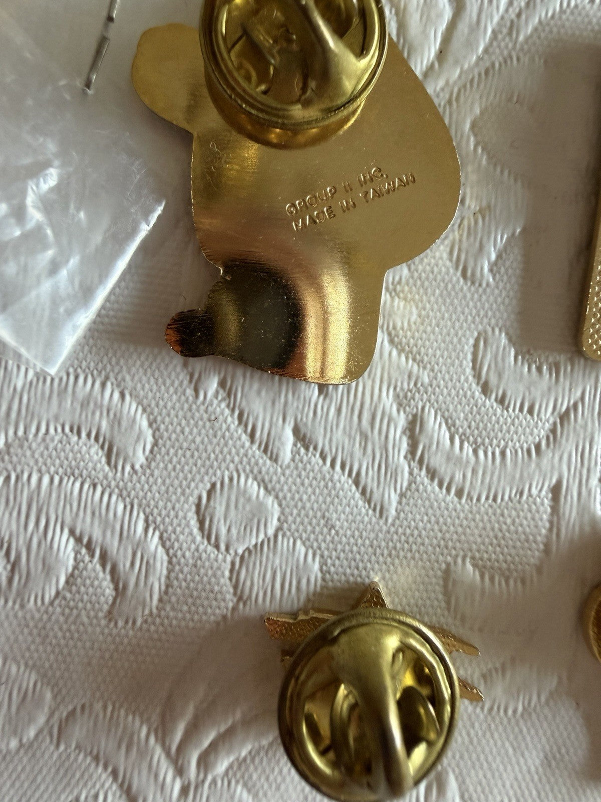 Vintage McDonald's Lapel Pins Lot Grimace Ronald Scrabble House Charity 8 Pc⁠