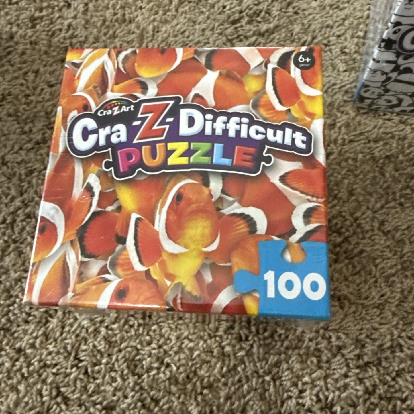 Cra-Z-Art Puzzle Bundle with Playing Cards Goldfish Pandas 100pc NEW