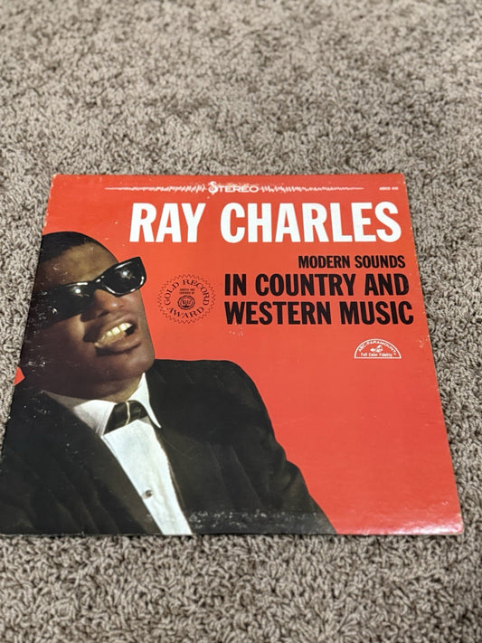 Ray Charles Modern Sounds Country Western Music Vinyl LP ABC Paramount 1962 LP