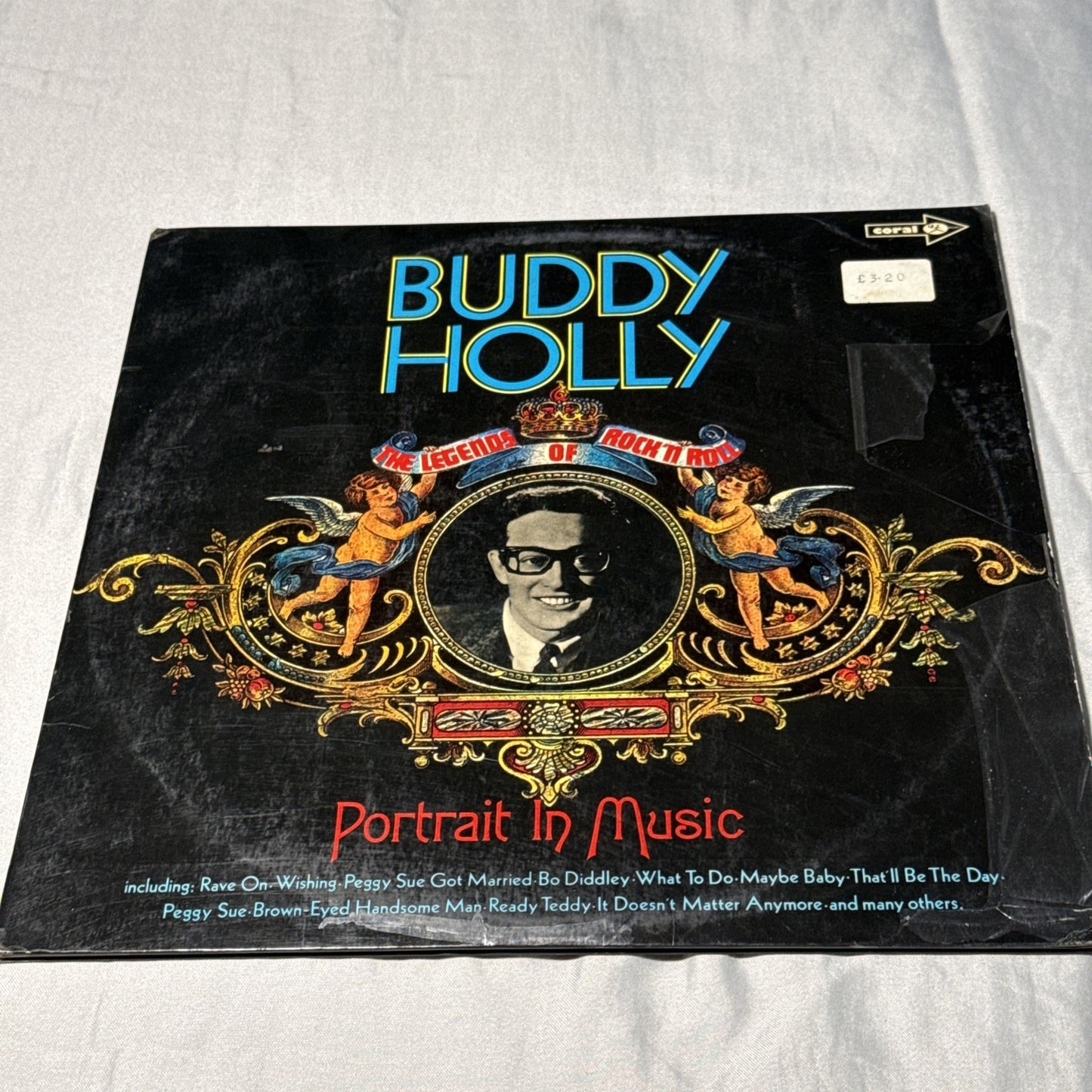 Lot 2 Vinyl Records Buddy Holly Bill Haley Rock Roll Classics