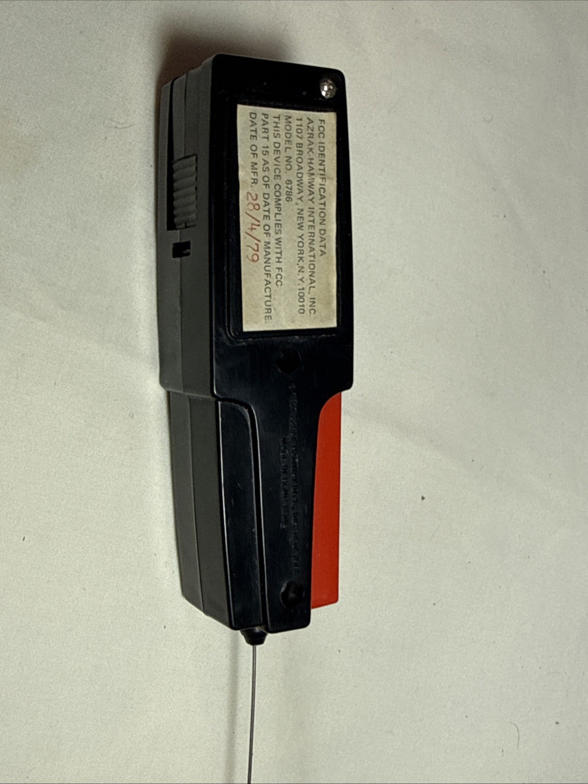Vintage 1977 AHI Power Command RC Batmobile  Radio Control Remote Tested Works