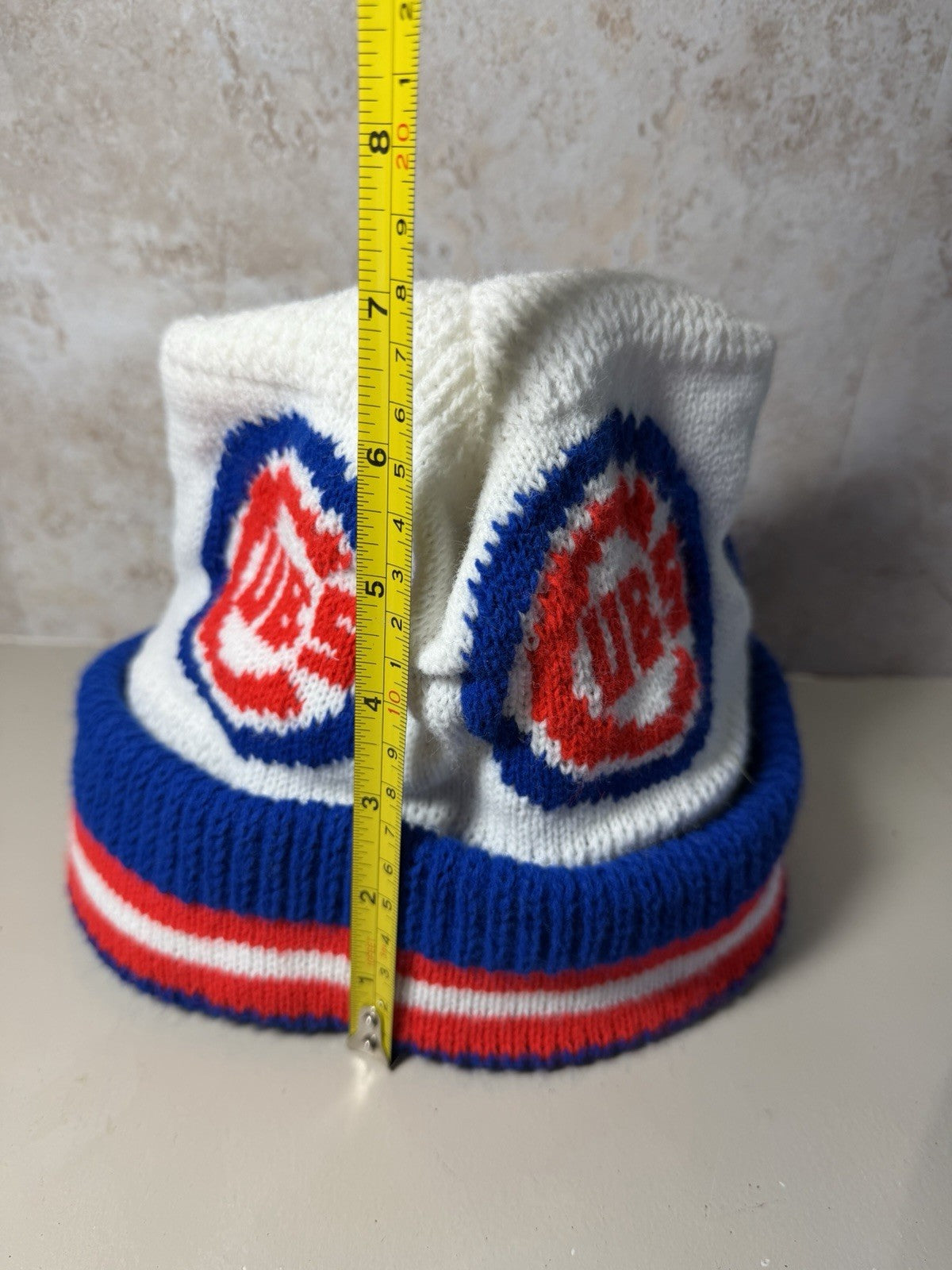 Vintage Chicago Cubs Hat Lot 3 MLB Baseball Cap Plastic Helmet Beanie Fan Gear