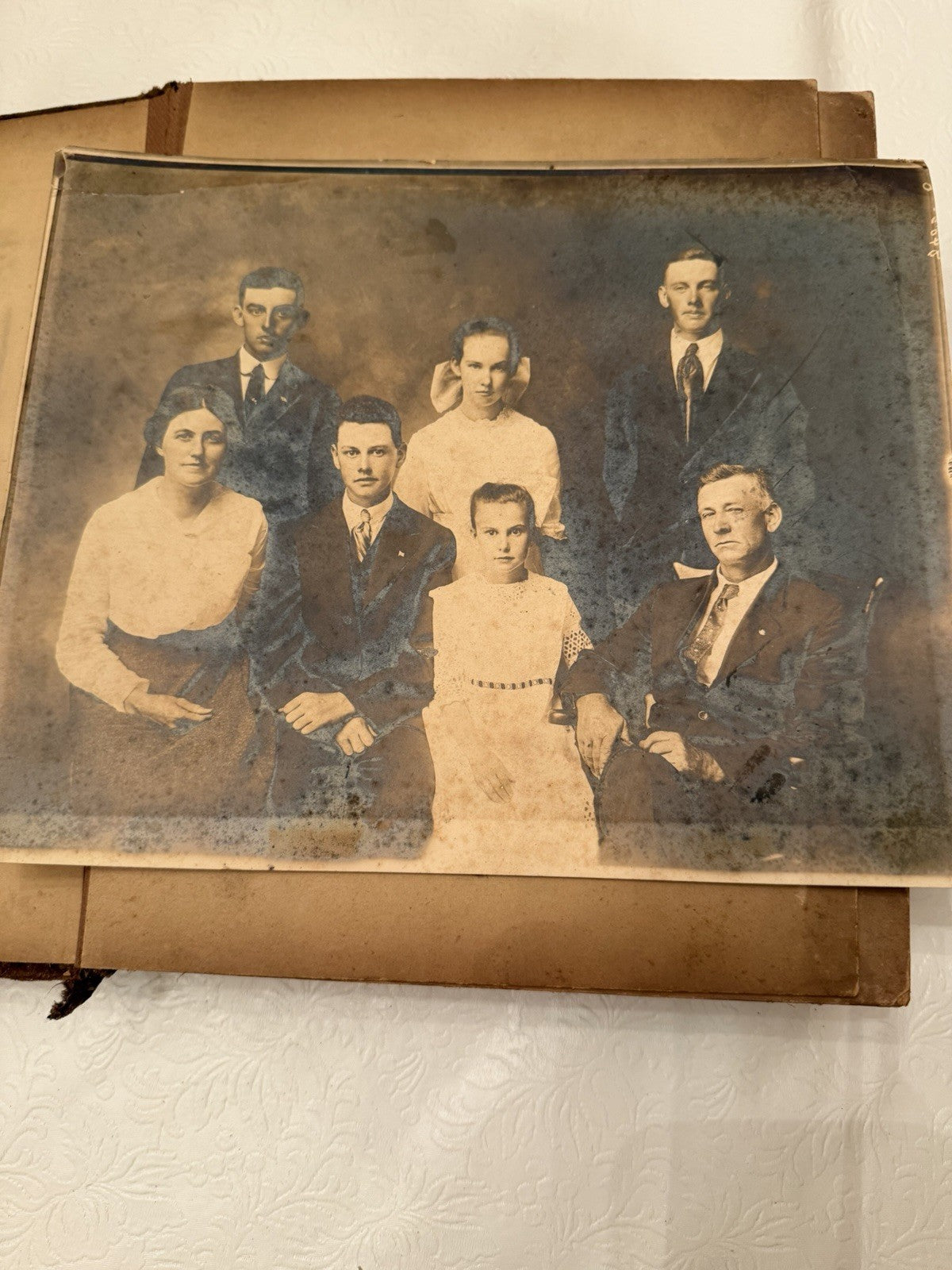 Antique Victorian Green Velvet Photo Album Cabinet Cards Tintypes Photos Ohio