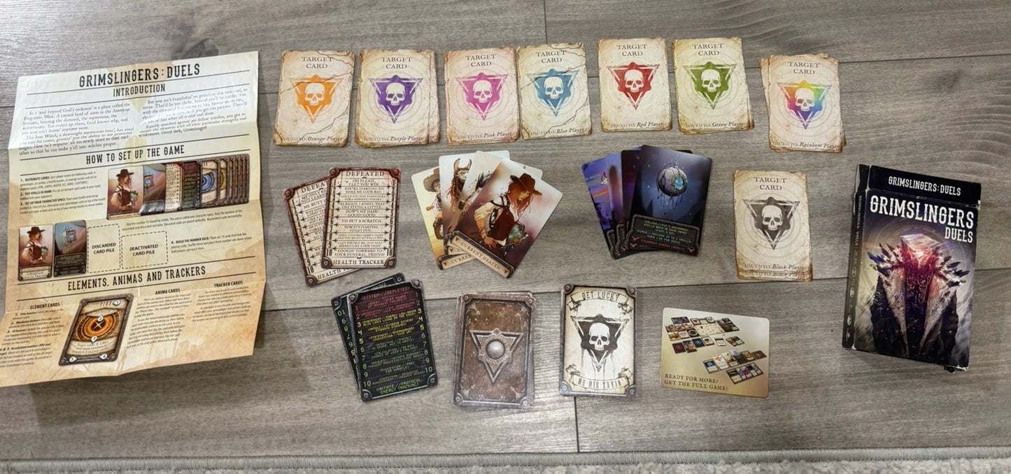 Evolution Strategy Card Game Lot  Flight Expansion Pack +s Grimslingers Duel