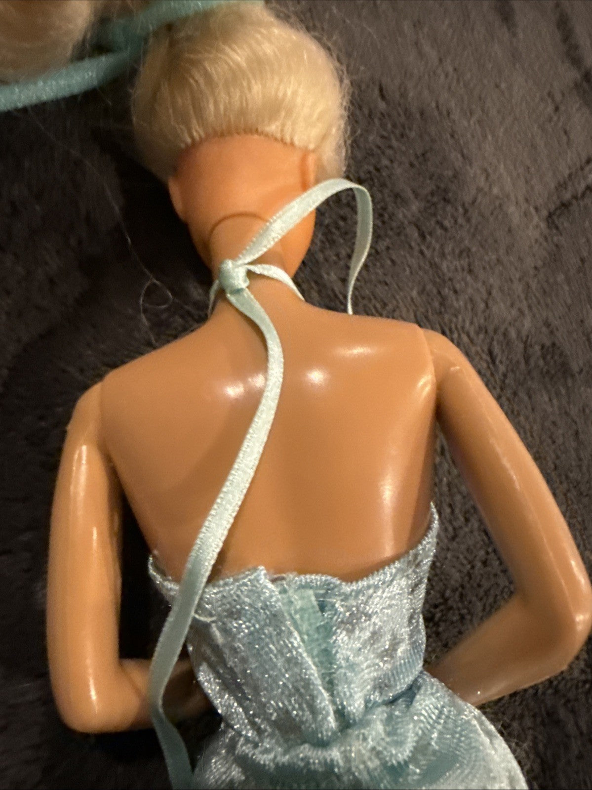 Vintage 1983 Mattel Sun Gold Malibu Barbie Doll 1985 Fashion Fantasy Star Gown