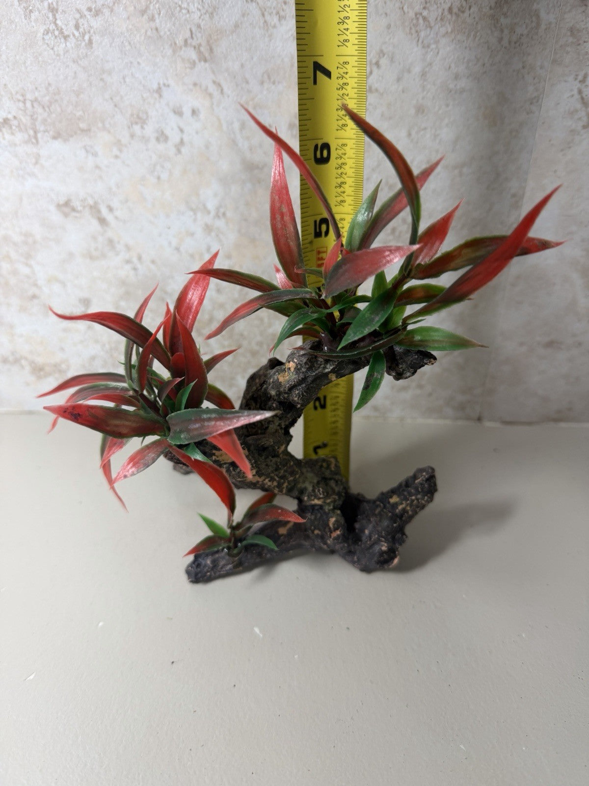Aquarium Decorations Resin Rock Cave Coral Driftwood Plants Fish Tank Lot of 5