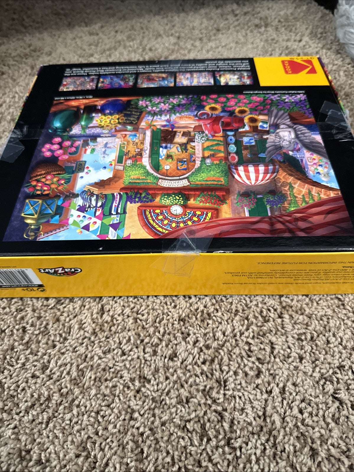 2000 Pc Puzzle Lot 2 Old Storage Room Little Italian Curiosity Shop Ceaco Kodak