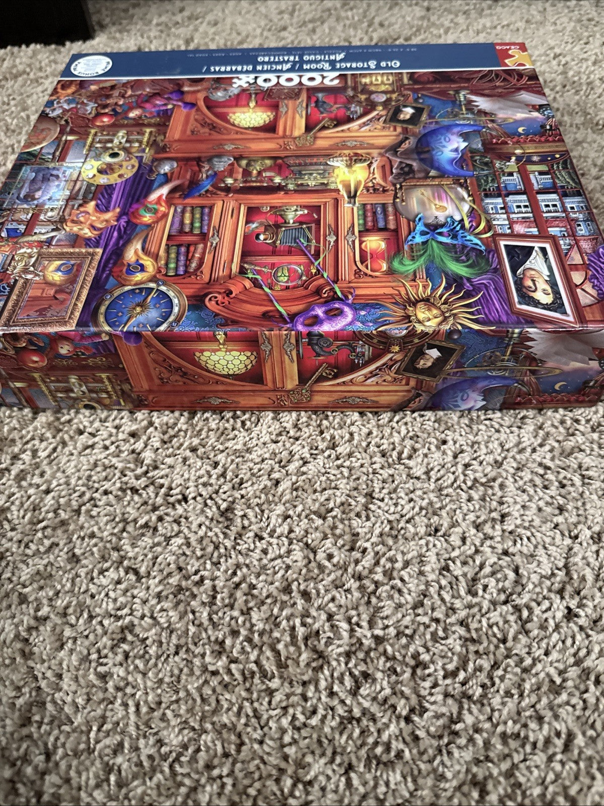 2000 Pc Puzzle Lot 2 Old Storage Room Little Italian Curiosity Shop Ceaco Kodak