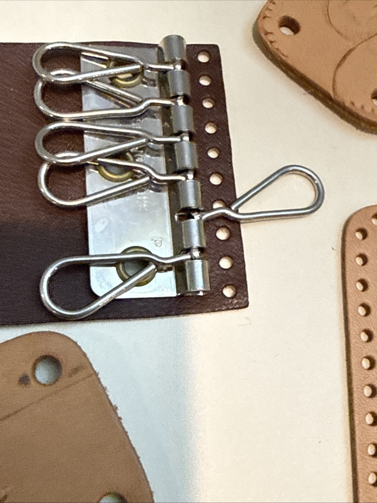 Vintage 1971 Tandy Leathercraft Kit 550 Old West Genuine Leather Project Set