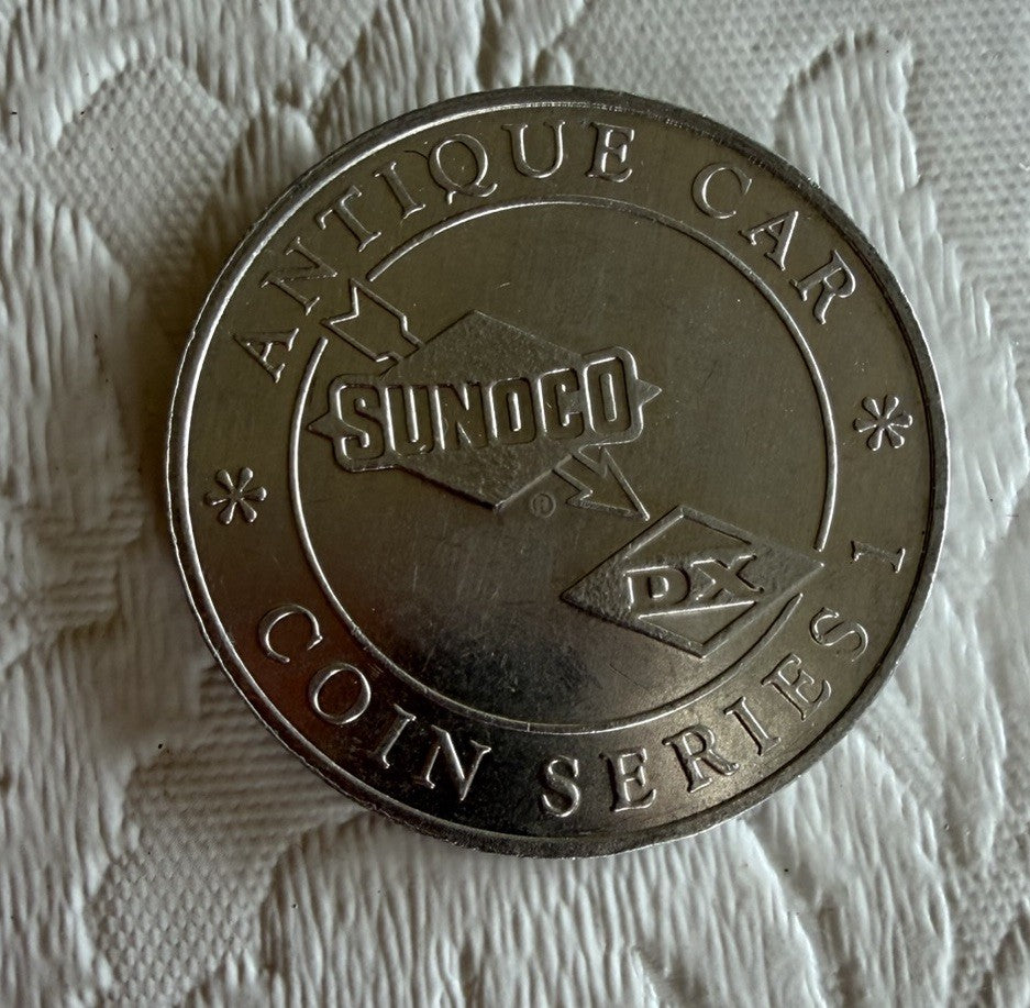 Vintage Sunoco DX Antique Car Coin Series 1 Complete 25 Token Set 1968 Gas Oil