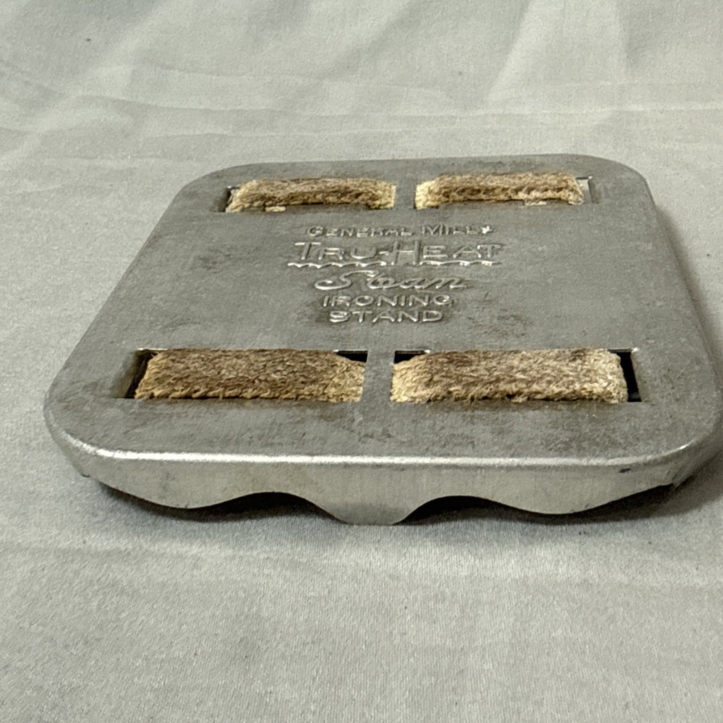 Vintage General Mills Tru Heat Steam Iron Stand Aluminum Iron Rest MCM