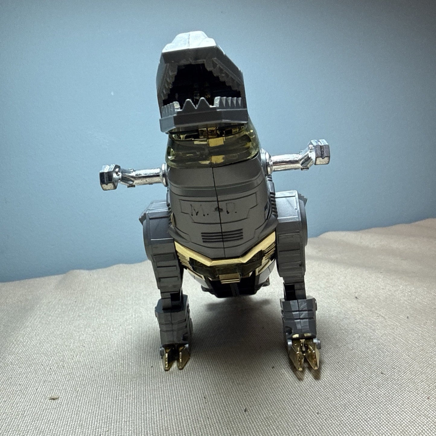 Vintage 1985 Hasbro Transformers G1 Grimlock Dinobot Figure Incomplete