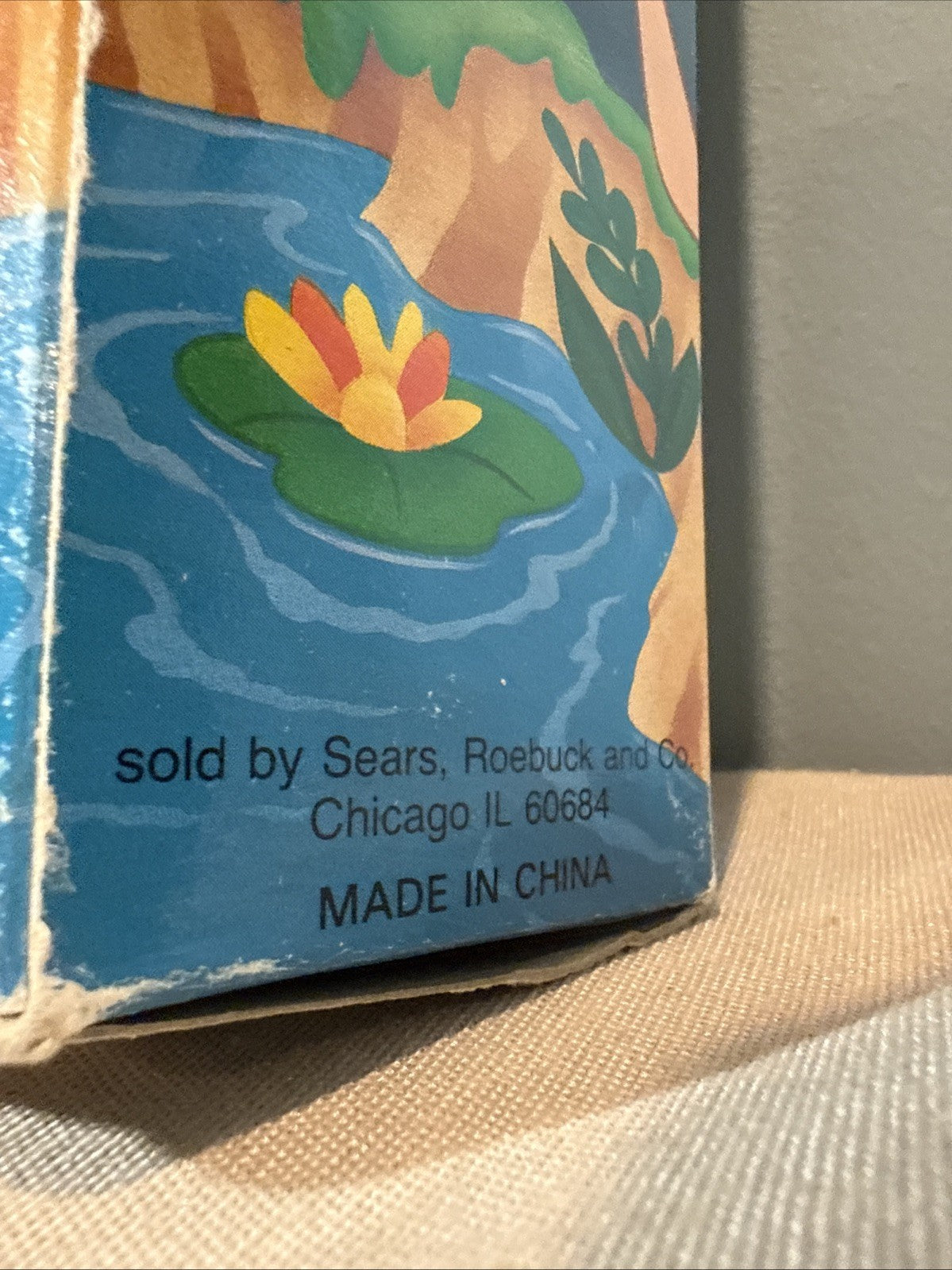 Vintage Disney Peter Pan Doll Original Box Sears Exclusive 1970s 1980s