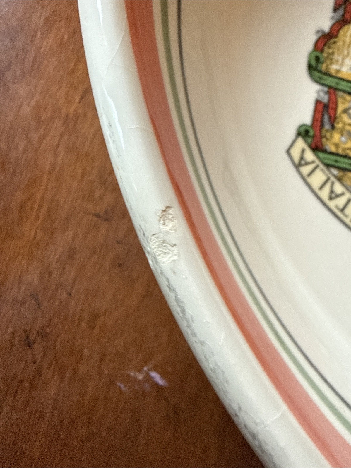 Vintage Buona San Remo Italia Pasta Serving Bowl Made In Italy Himark