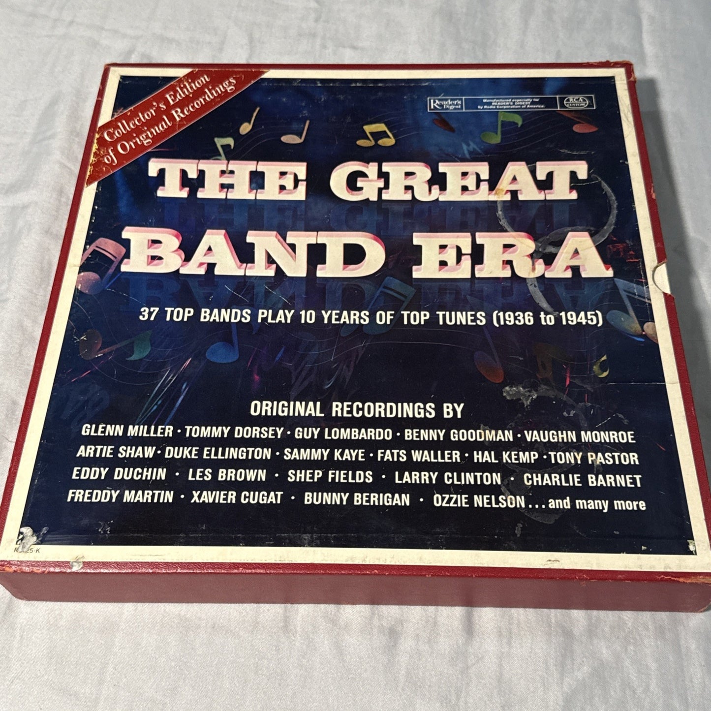 The Great Band Era 1936-1945, 10 vinyl LP box set, 1964 release, jazz, big band