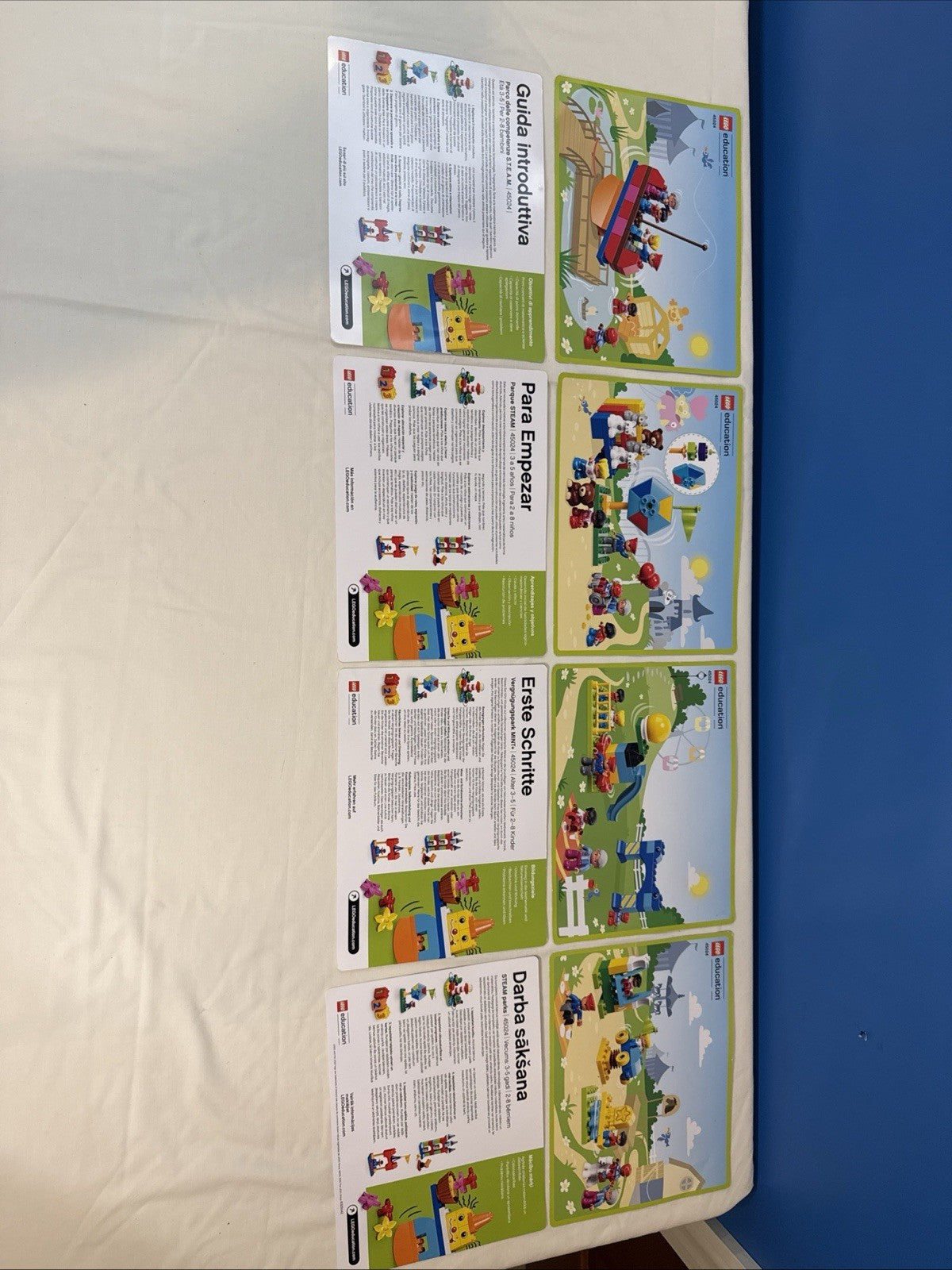 LEGO Education DUPLO STEAM Park 45024 Building Cards Replacement Instructions⁠