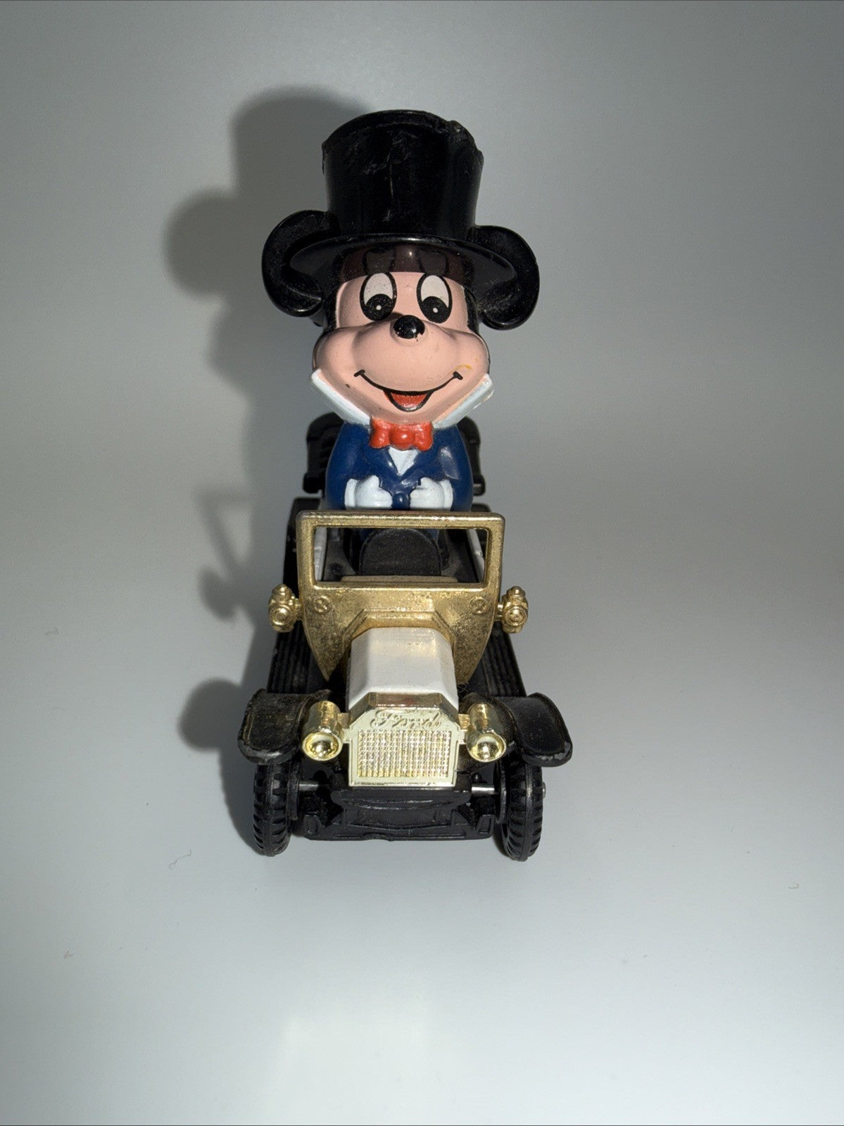 Vintage Disney Mickey Mouse Car Donald Duck Train Toy Set