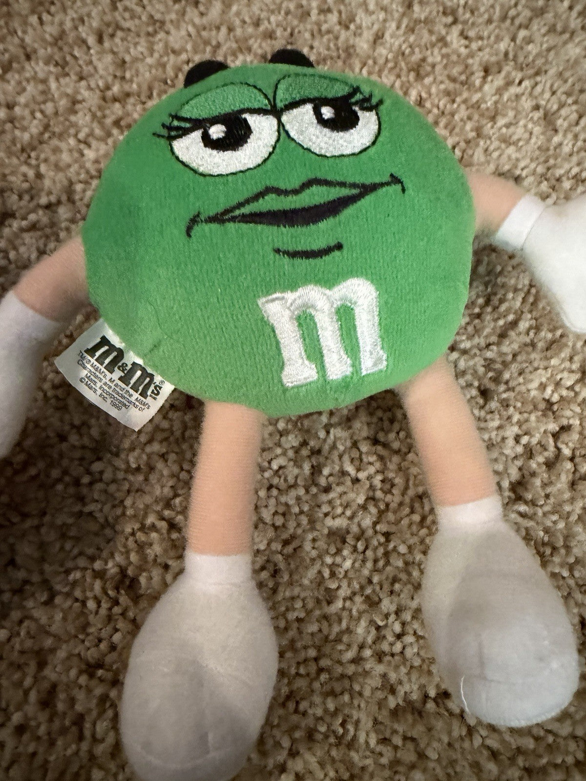Vintage 1998 M&Ms Swarmees Plush Lot 7 Halloween Easter Candy Characters NWT