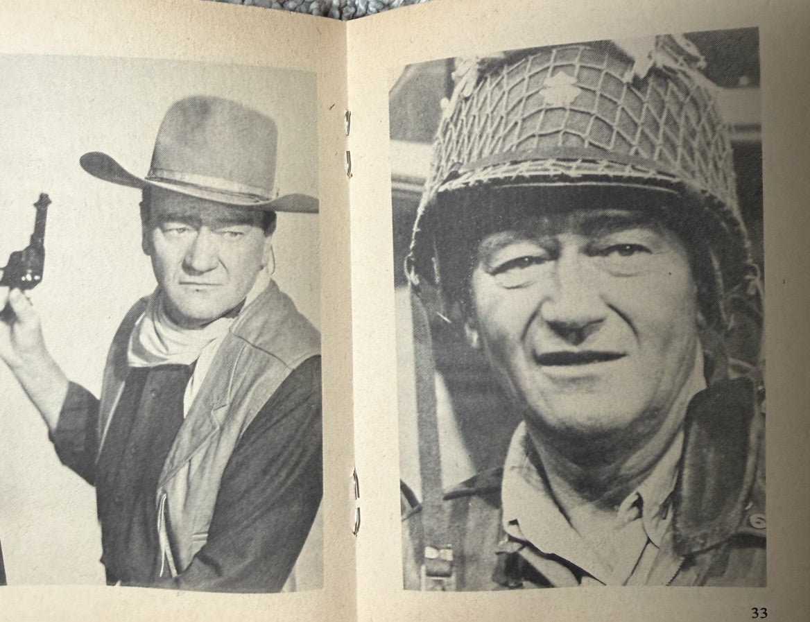 1979 John Wayne All American Legend Dell Paperback Vintage Book