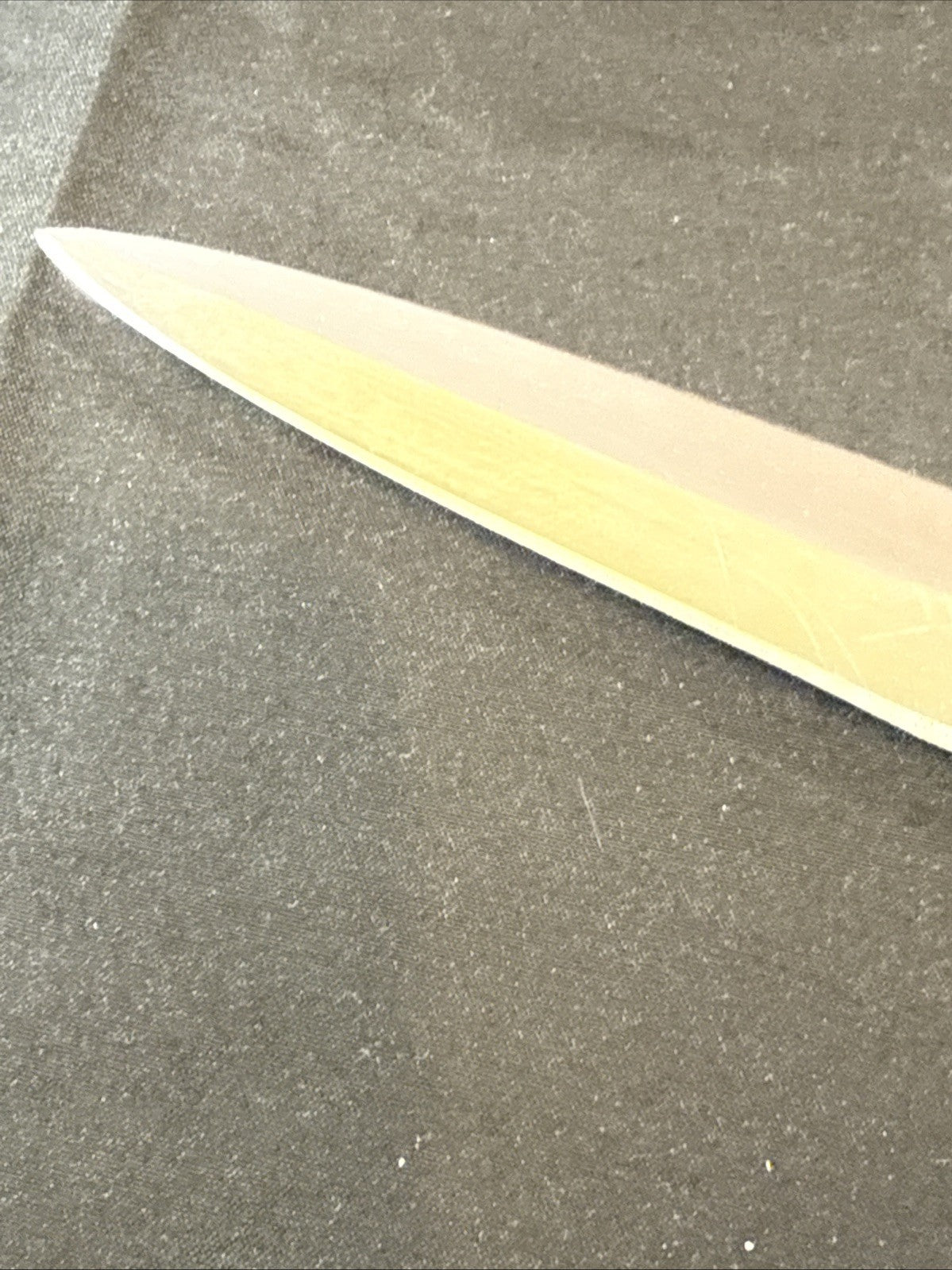 Vintage Japanese Explorer Survival Boot Knife Camo Handle