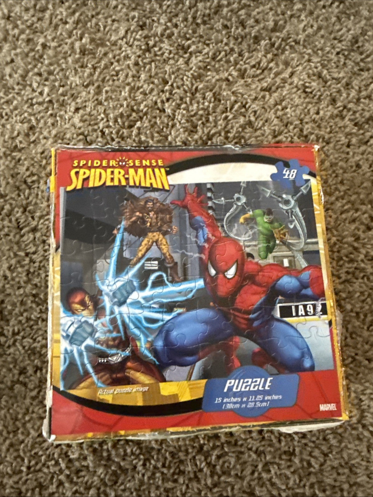 Kids Puzzle Bundle Disney Moana Lion King Spider Man TMNT Lot of 5 Puzzles
