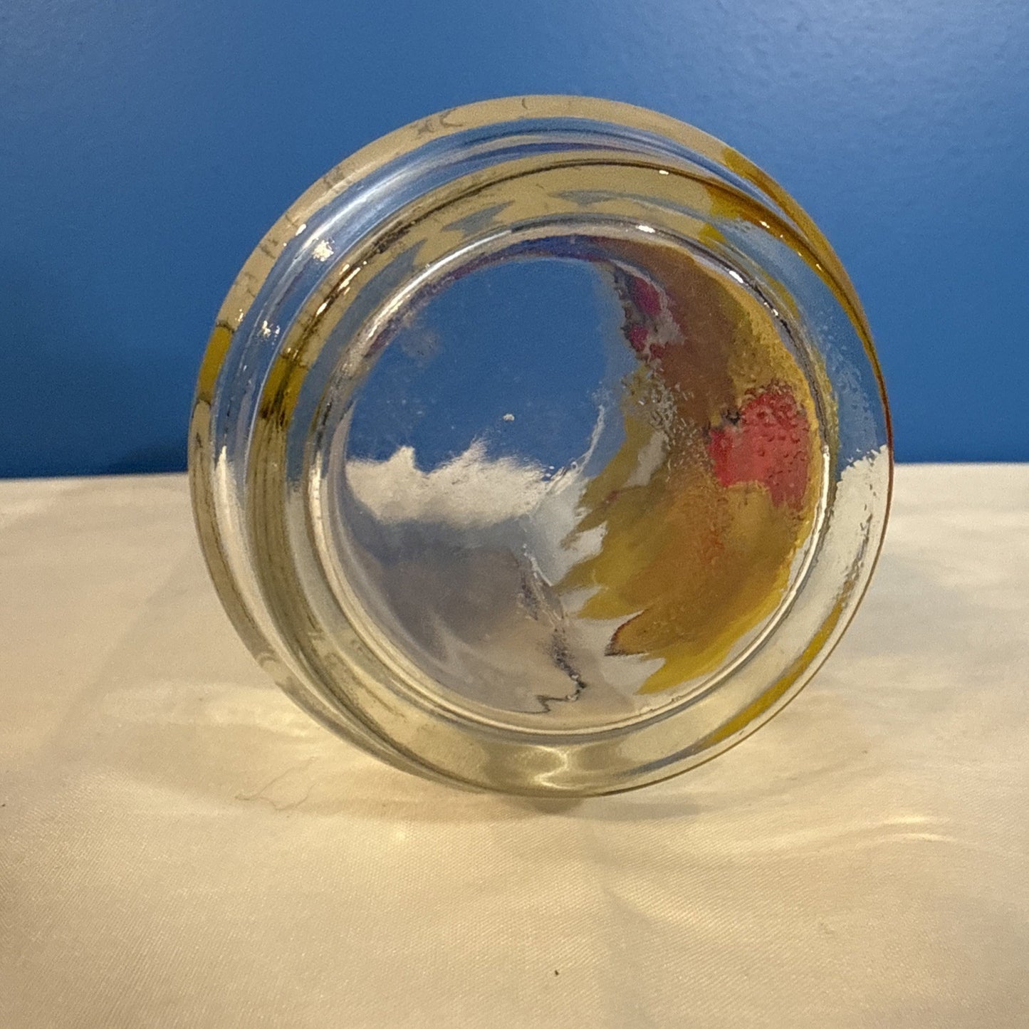 1978 Pepsi DC Comics Superman Glass Kal El Child to Man of Steel Vintage