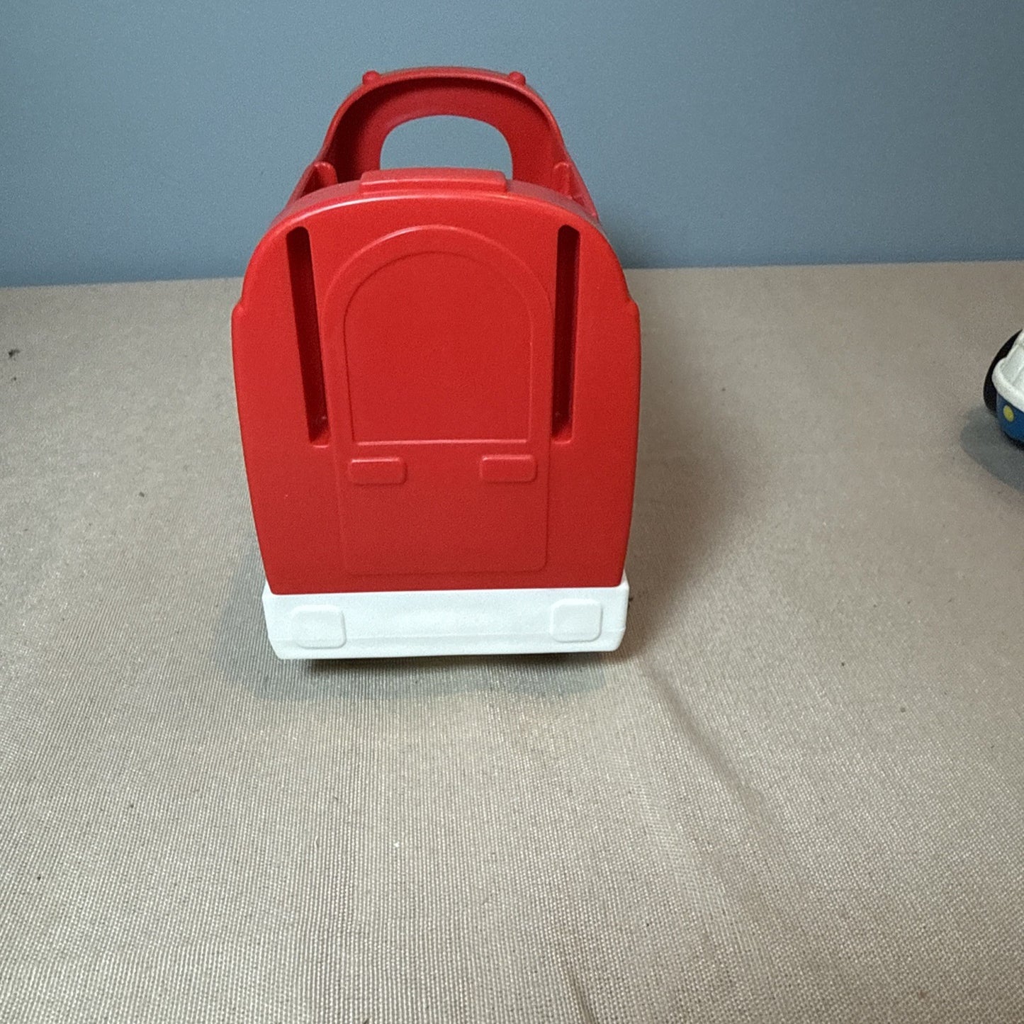 Fisher Price Little People Vehicle Lot Trolley Police Car Taxi Preschool Toys
