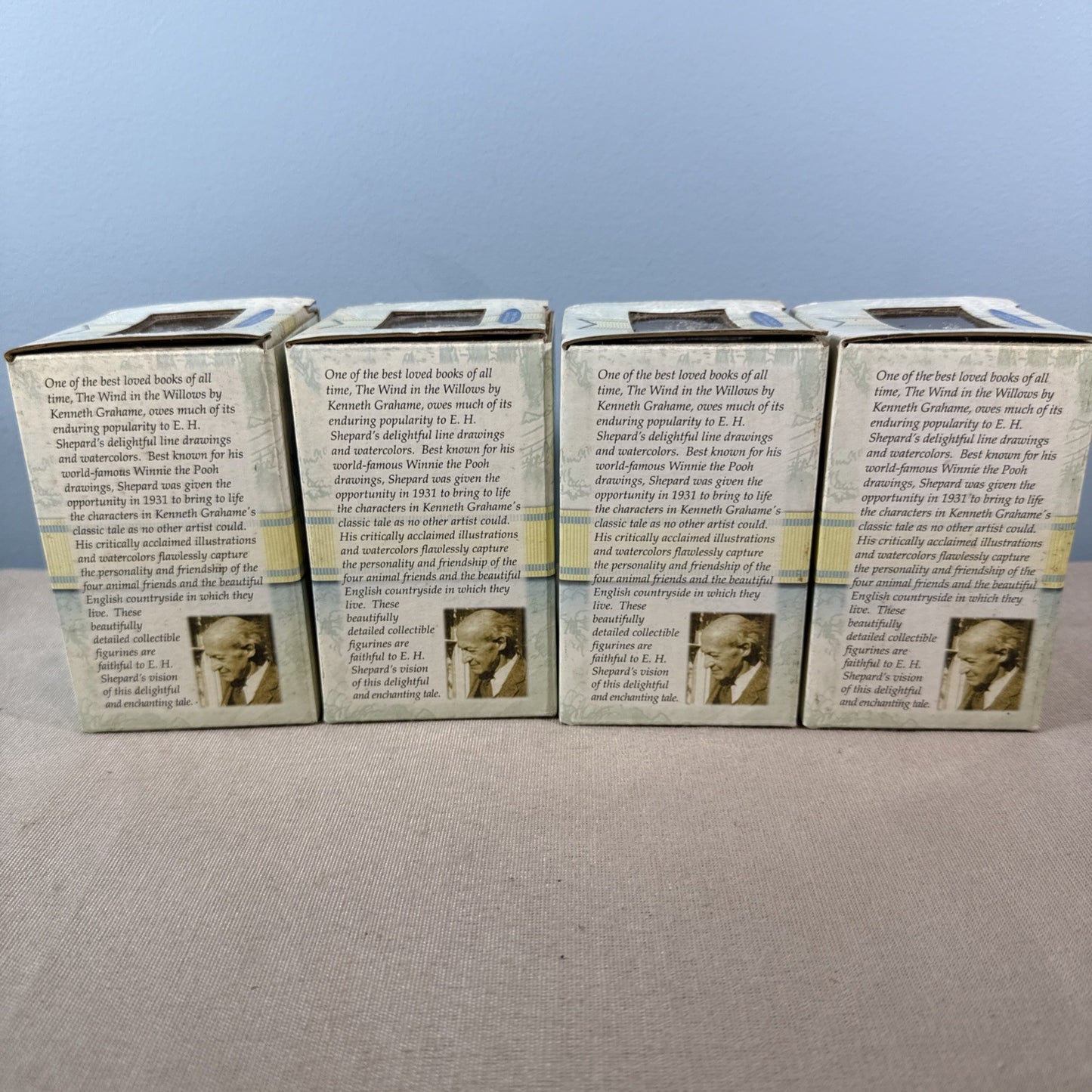 Wind in the Willows Figurine Complete Set 4 Limited Edition New in Box NIB