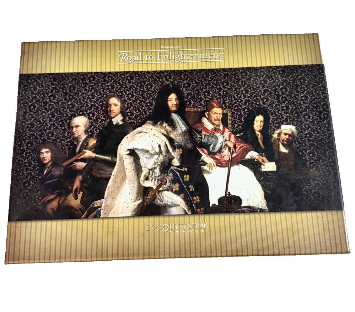 Road to Enlightenment Board Game Conquistador Games Historical Strategy Eurogame