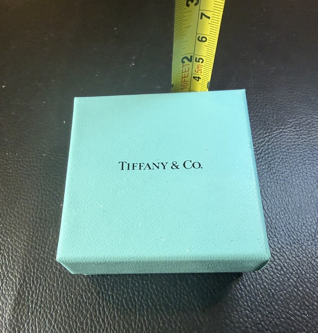 Authentic Tiffany & Co Blue Gift Box Empty With Insert Care Card Box Only 3"