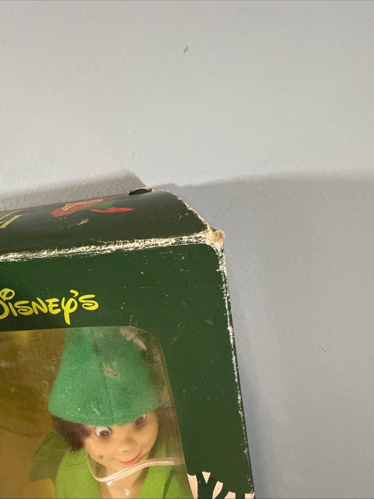 Vintage Disney Peter Pan Doll Original Box Sears Exclusive 1970s 1980s