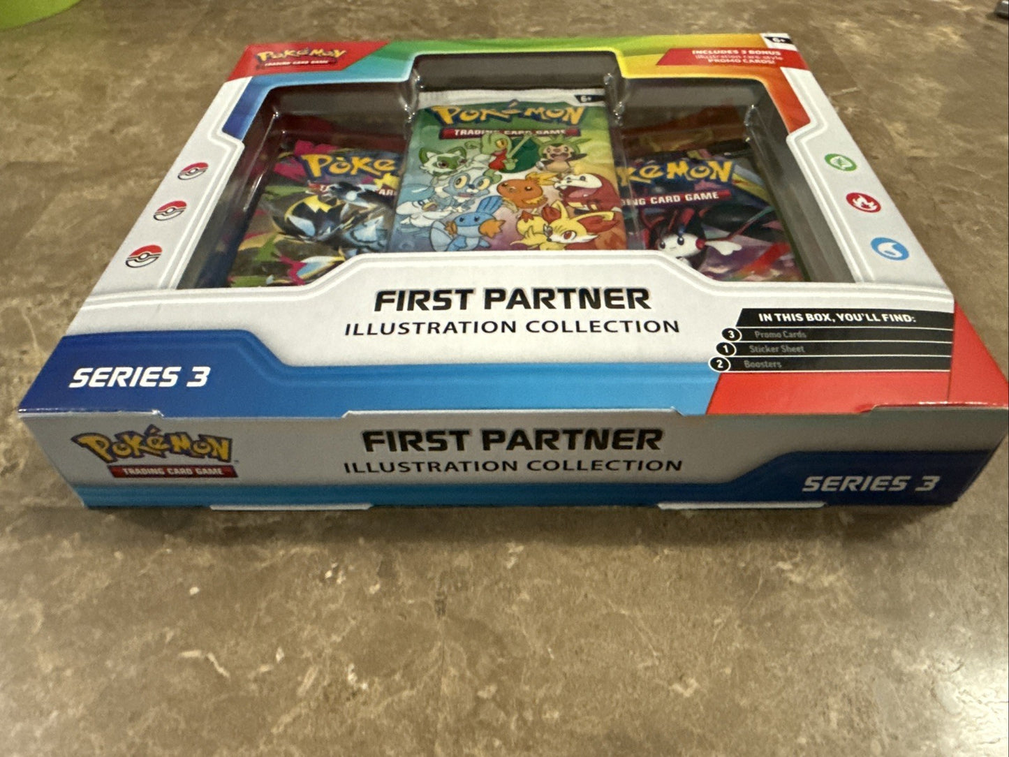 Pokemon TCG First Partner Illustration Series 3 Sealed Promo SHIPS TODAY!