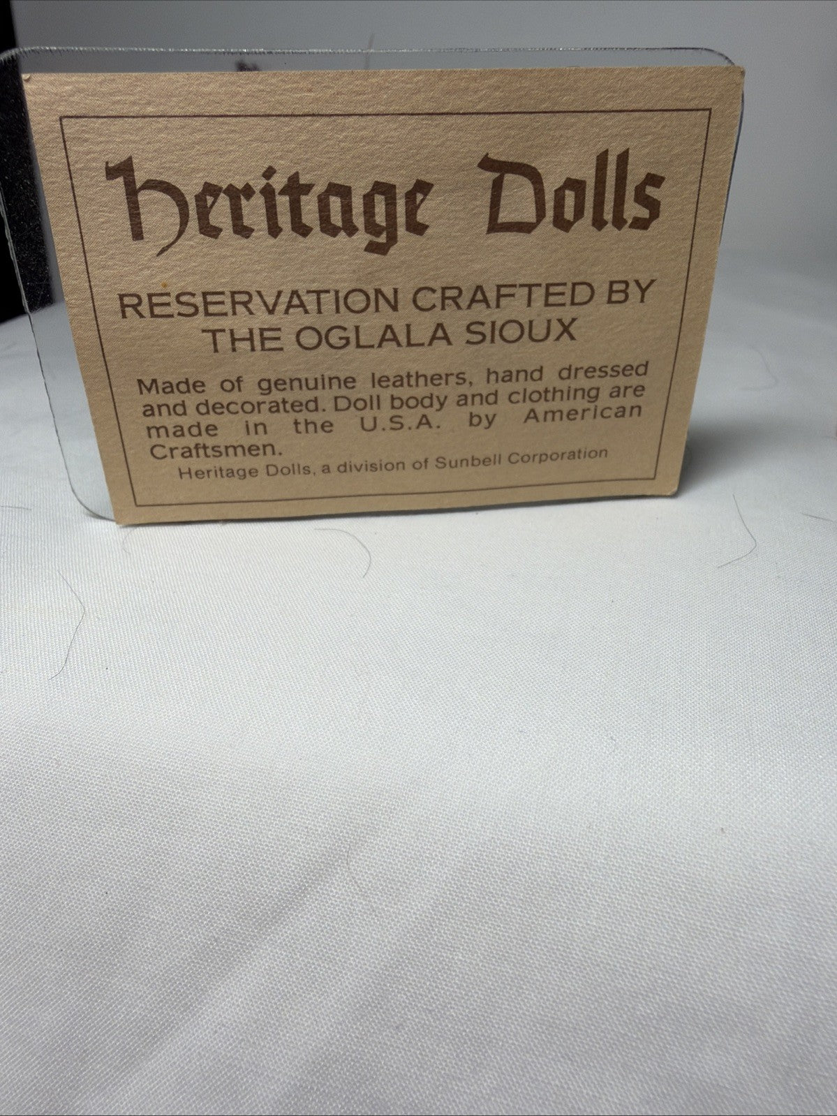 Vintage Native American Indian Heritage Dolls Oglala Sioux Sleepy Eye Dolls