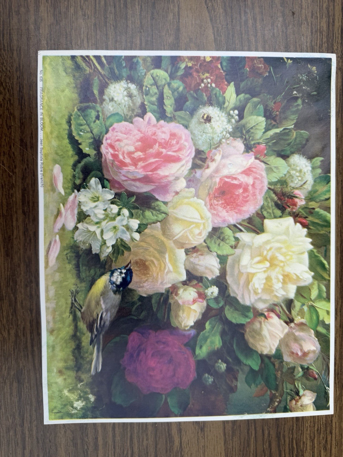 Lot of 6 Vintage Art Lithograph Prints 8x10 Van Gogh Hicks Peonies Floral Craft