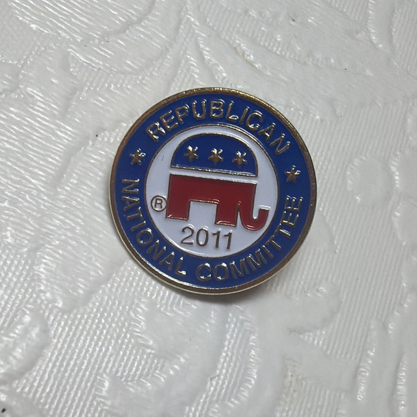 RNC Elephant Lapel Pin Lot 2005 2007 2008 2011 Republican National Committee