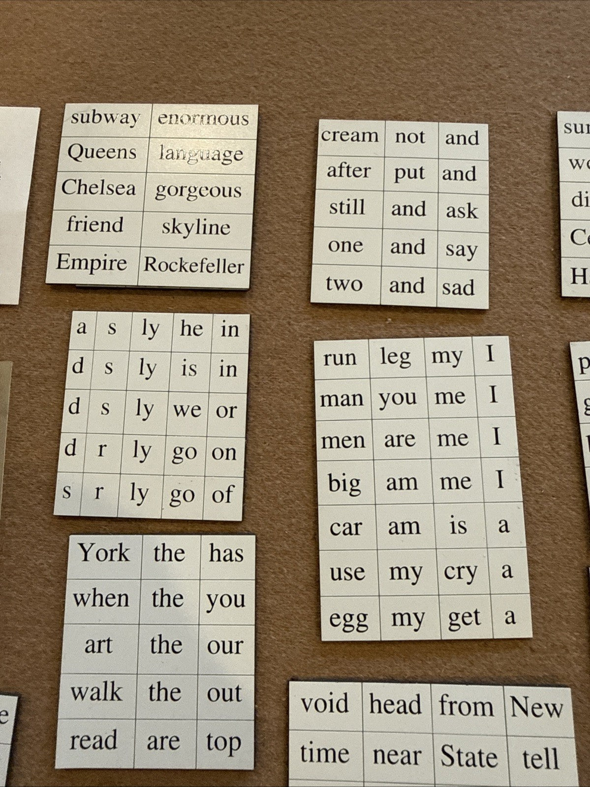 Magnetic Poetry Kit New York City Edition, Near Complete, NYC Theme Word Magnets