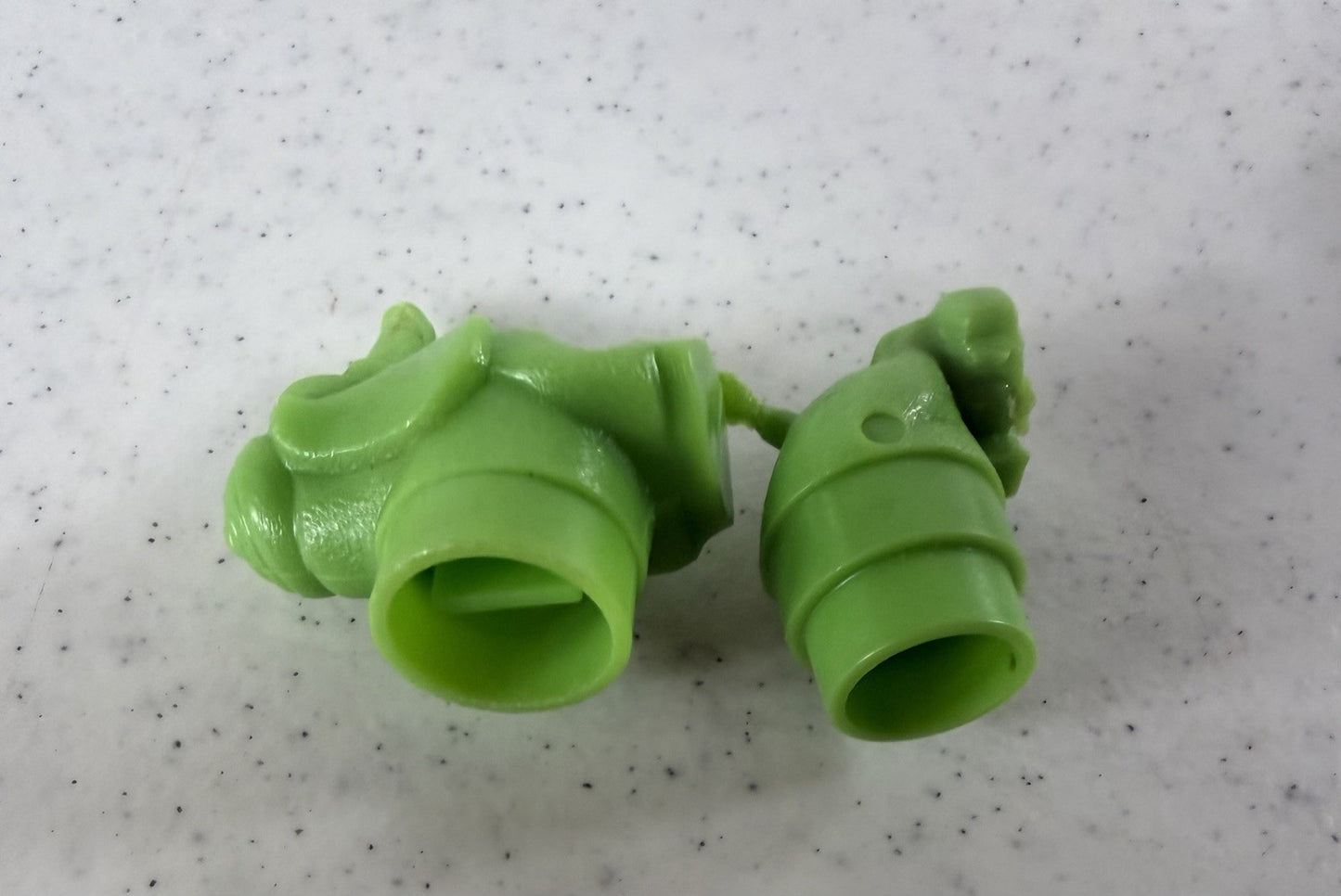 Vintage Plastic Dog Figure Lot Oral-B Dachshund Jak Pak Come to the Fair