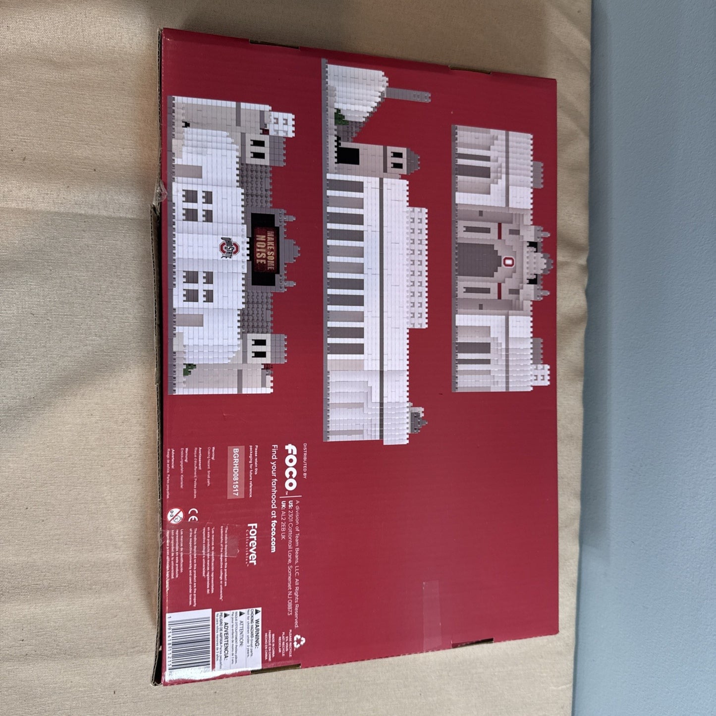 OHIO State Buckeyes BRXLZ Shoe Stadium Series 3D Construction Block Set 2926