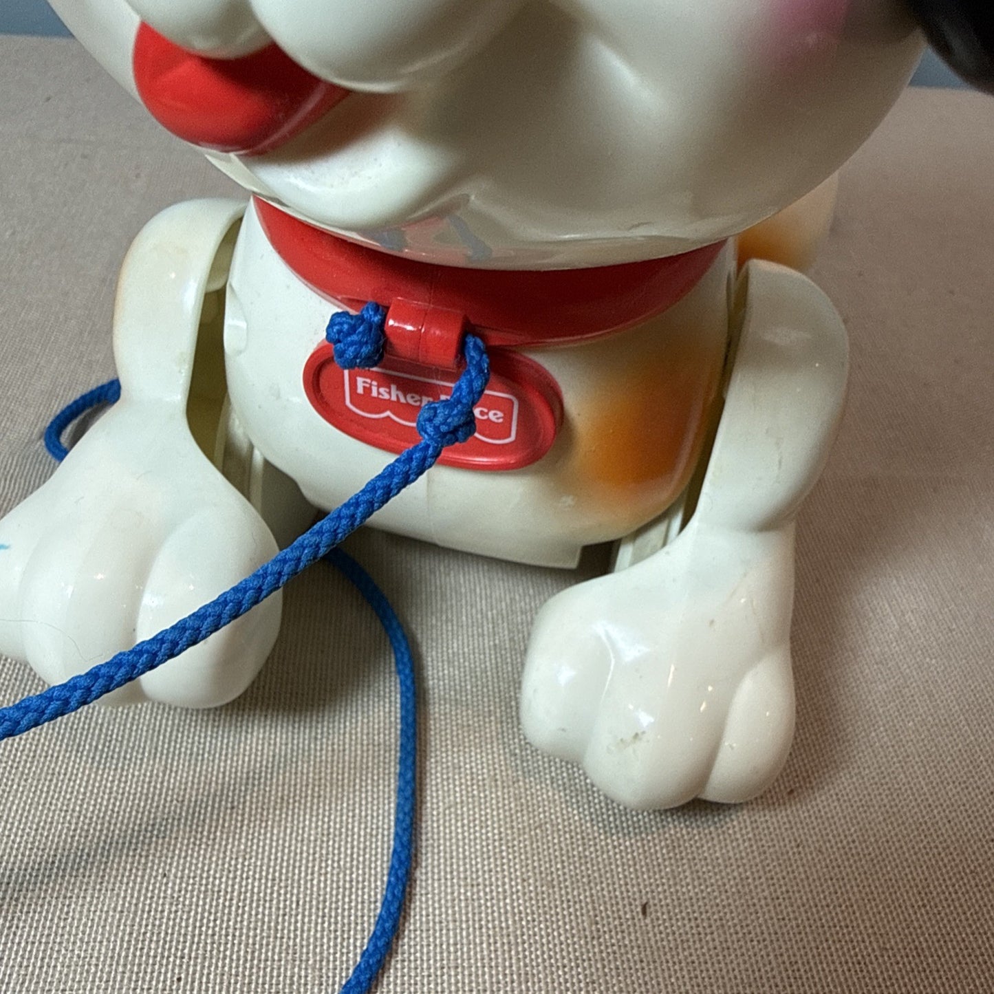 Fisher Price Pull String Puppy Dog #999 Walking Toy 1999 Moving Head & Legs